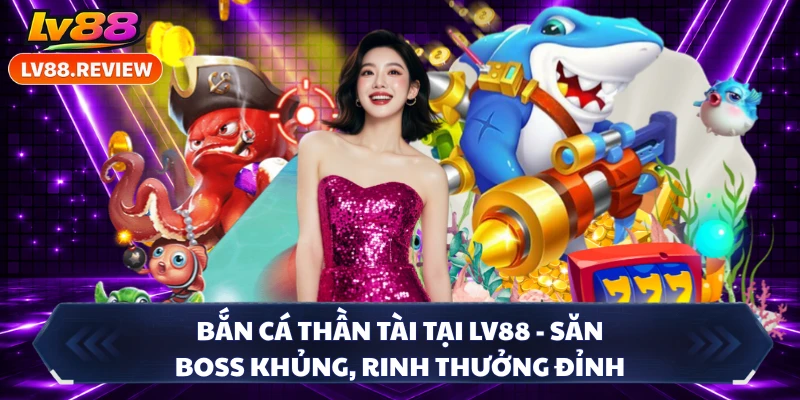 Bắn Cá Thần Tài tại LV88 - Săn Boss Khủng, Rinh Thưởng Đỉnh